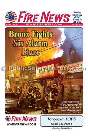 October 2010 NY Fire News Newspaper