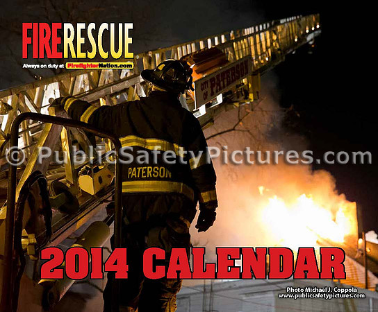 2014 Fire Rescue Magazine Board Up Calendar