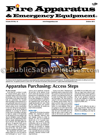 October 2012 Fire Apparatus and Emergency Equipment Magazine