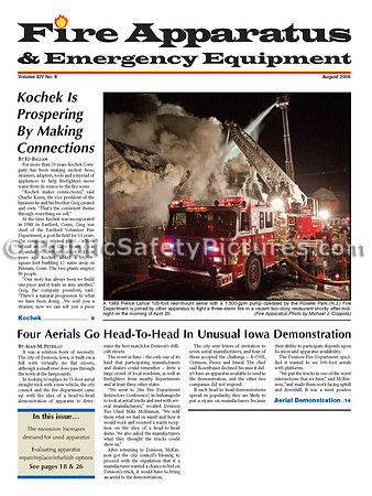August 2009 Fire Apparatus and Emergency Equipment Magazine