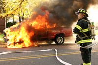 11-02-06 - Bogota Car Fire - Palisade Ave
